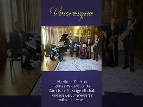 Ensemble Vinoresque - Impressionen vom Auftritt im Schloss Waldenburg am 18.04.2022